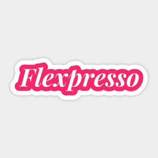 Flexpresso Sticker